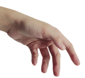 Human Hand signifying human activity